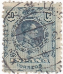 Stamps Spain -  ALFONSO  XIII Tipo Medallón    (V)