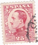Stamps Spain -  ALFONSO XIII   (V)