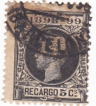 Stamps : Europe : Spain :  ALFONSO XIII   (V) 