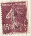Sellos del Mundo : Europa : Francia : La semeuse  