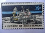 Stamps United States -  A Decade Of Achievement - Una Década de logros
