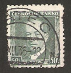 Sellos de Europa - Checoslovaquia -  309 - Benes