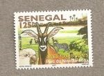 Stamps Senegal -  Lugares turísticos