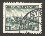 Stamps Czechoslovakia -  343 - Las fábricas de Skoda, en Pilsen