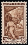 Stamps Italy -  Carro de vino.