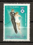 Stamps Hungary -  Patinaje artistico