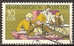 Stamps Germany -  Rehabilitación en la DDR,la educación.