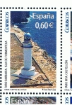 Stamps Spain -  Edifil  4430 A  Faros 2008.  