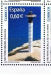 Stamps Spain -  Edifil  4430 E  Faros 2008.  