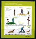 Stamps Spain -  Edifil  4435  Juegos y deportes tradicionales.  