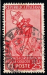 Stamps Italy -  Carlo Lorenzini, creador de Pinocho.
