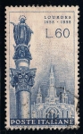 Stamps : Europe : Italy :  Centenario de la Aparición de la Virgen María en Lourdes