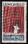 Stamps Italy -  Centenario del nacimiento de Ruggiero Leoncavallo, compositor