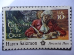 Stamps United States -  Haym Salomon - Contributors To The Cause.