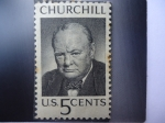 Stamps United States -  Wiston CHurchill 1874-1965 (Novel de Literatura)