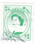 Sellos de Europa - Gibraltar -  Reina Isabel II 