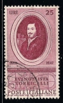 Stamps : Europe : Italy :  350 aniversario del nacimiento de Evangelista Torricelli, matemático y físico