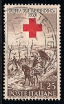 Stamps Italy -  Centenario de la liberación del sur de Italia.  