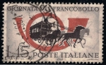 Stamps Italy -  Emitido para el Día del Sello, 20 de diciembre.