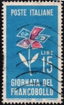 Stamps : Europe : Italy :  Emitido para el Día del sello.