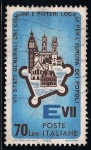 Stamps : Europe : Italy :  7 º Congreso de Ciudades Europeas