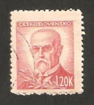 Sellos de Europa - Checoslovaquia -  407 - Presidente Masaryk