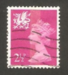 Stamps United Kingdom -  627 - Elizabeth II, emisión regional de Pais de Gales