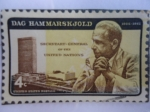 Sellos de America - Estados Unidos -  Dag Hammarskjold 1905-1961-2°Secretary general of the United Nations