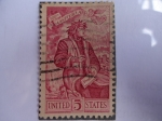 Stamps United States -  700th Anniversary -Dante