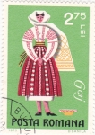 Stamps Romania -  Traje Regional - GORJ