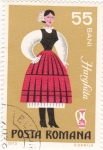 Stamps Romania -  Traje Regional - HARGHITA