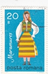 Stamps Romania -  Traje Regional - MARAMURES
