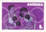 Stamps Antigua and Barbuda -  OLIMPIADA MONTREAL-76