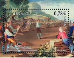 Stamps Spain -  Edifil  4495 A  Patrimonio Nacional. Tapíces. 