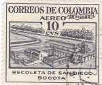 Stamps Colombia -  RECOLETA DE SAN DIEGO-BOGOTA