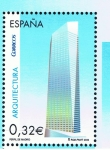 Stamps Spain -  Edifil  4507 A  Arquitectura 2009. Interpretación. Perfil de la ciudad de Madrid.  