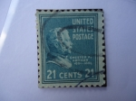 Stamps United States -  CHester A. Arthur (1829-1886), 21th president 1881/85.