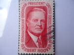 Stamps United States -  Herbert Hoover (1874-1964), 31th president, 1929/33