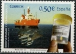Stamps : Europe : Spain :  biodeversidad y oceanografia