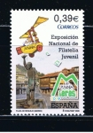 Stamps Spain -  Edifil  4523  Exposición Nacional de Filatelia Juvenil. Mieres.  