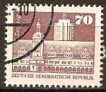 Sellos de Europa - Alemania -  Antiguo Ayuntamiento de Leipzig. DDR.