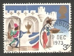 Stamps United Kingdom -  704 - Navidad