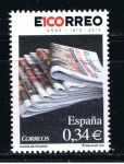Stamps : Europe : Spain :  Edifil  4562  Diarios Centenarios.  " El Correo " ( 1910-2010 ). "