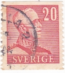 Stamps Sweden -  GUSTAVO V de SUECIA