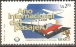 Stamps Mexico -  AÑO  INTERNACIONAL  DEL  PASAJERO