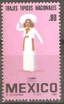 Sellos de America - Mxico -  TRAJE  TÌPICO.  CHARRA.  JALISCO.