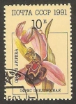 Stamps Russia -  5853 - Orquídea ophrys apifera