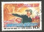 Sellos de Asia - Corea del norte -  1762 - Trabajador