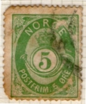 Stamps Norway -  2  Número