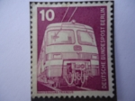 Stamps Germany -  Nahverkehas- Triebzug-Tranvía.